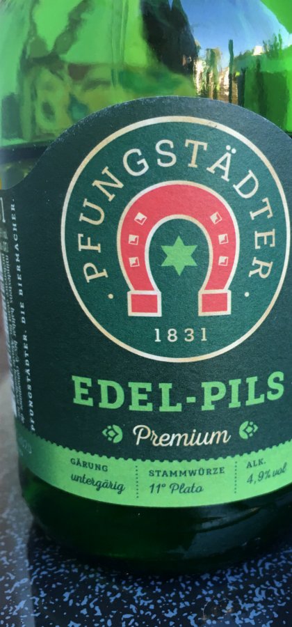 Flasche Pfungstädter Edel-Pils